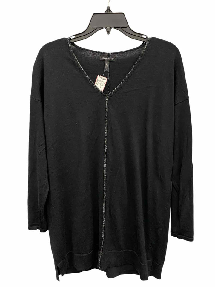 Eileen Fisher Size S Black Sweater