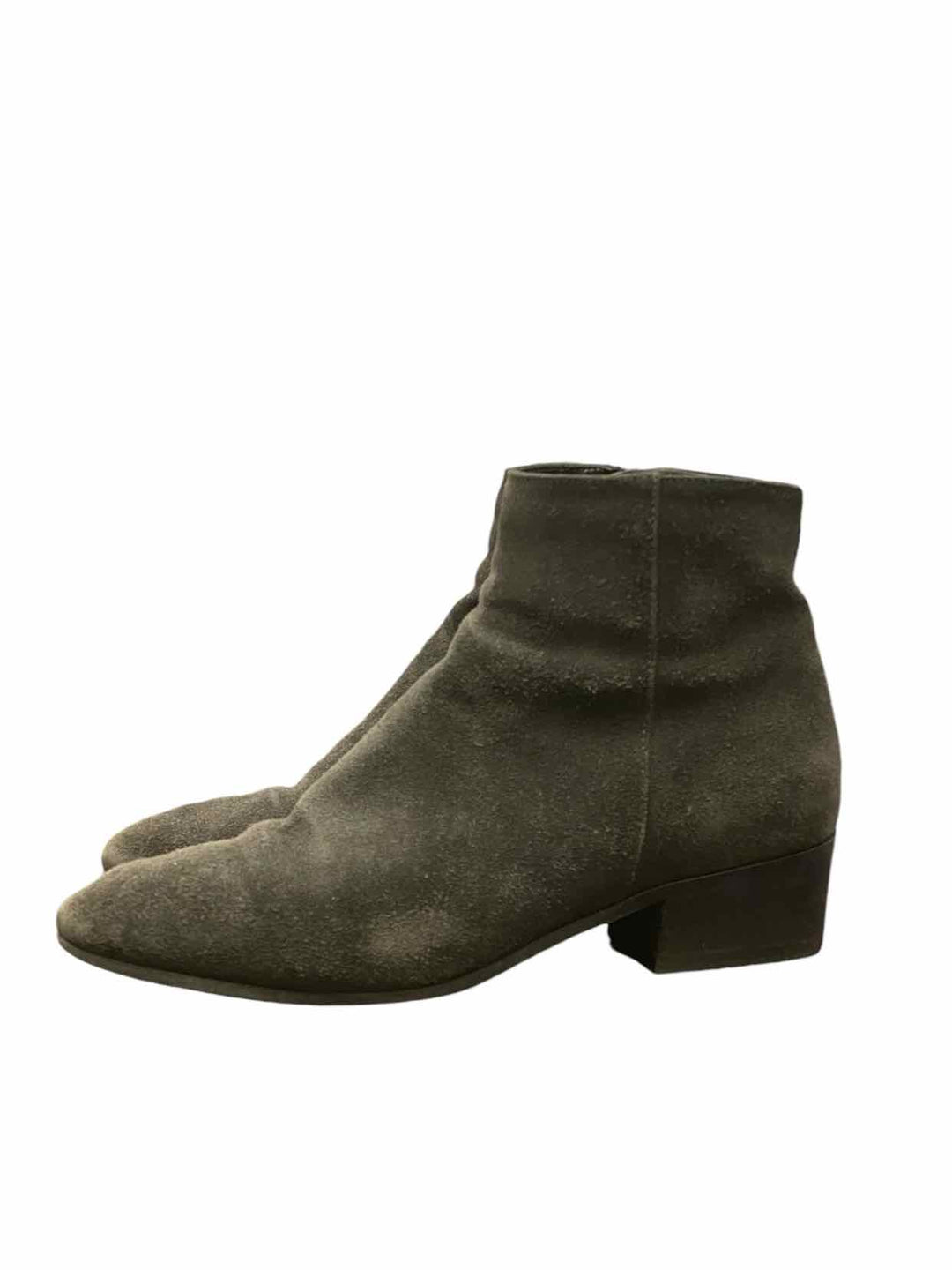 Aquatalia Shoe Size 6.5 Gray Suede Boots(Ankle)