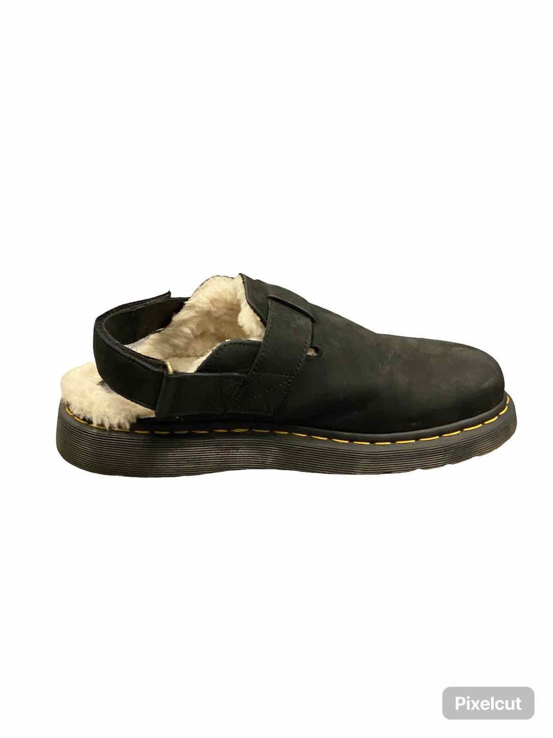 Dr. Marten Shoe Size 9 Black Suede Jorge 2 Slingback Mules Clogs