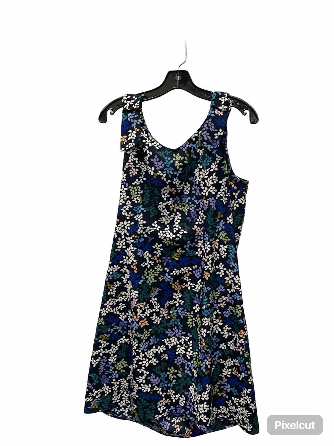 Cabi Size M Blue Leaves Dress
