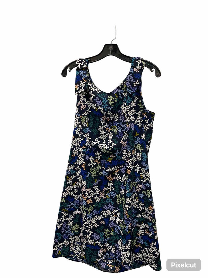 Cabi Size M Blue Leaves Dress