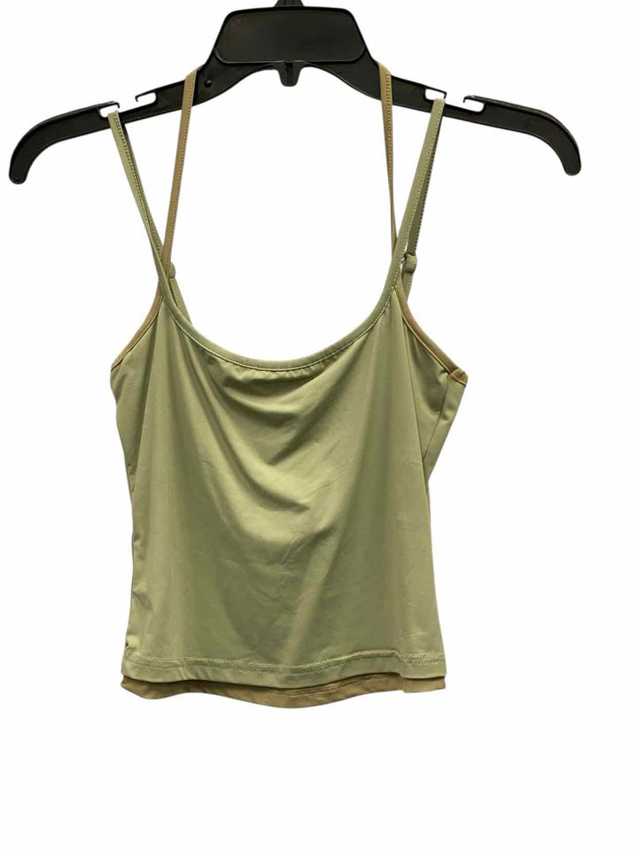 Princess Polly Size 2 Green Tank Top