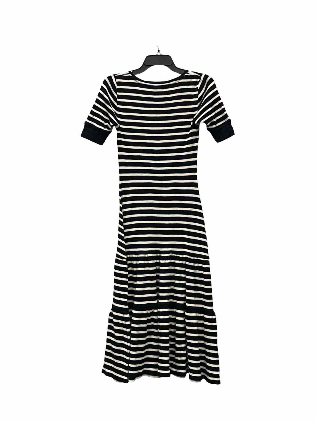 Ralph Lauren Size M Black White Stripe Dress