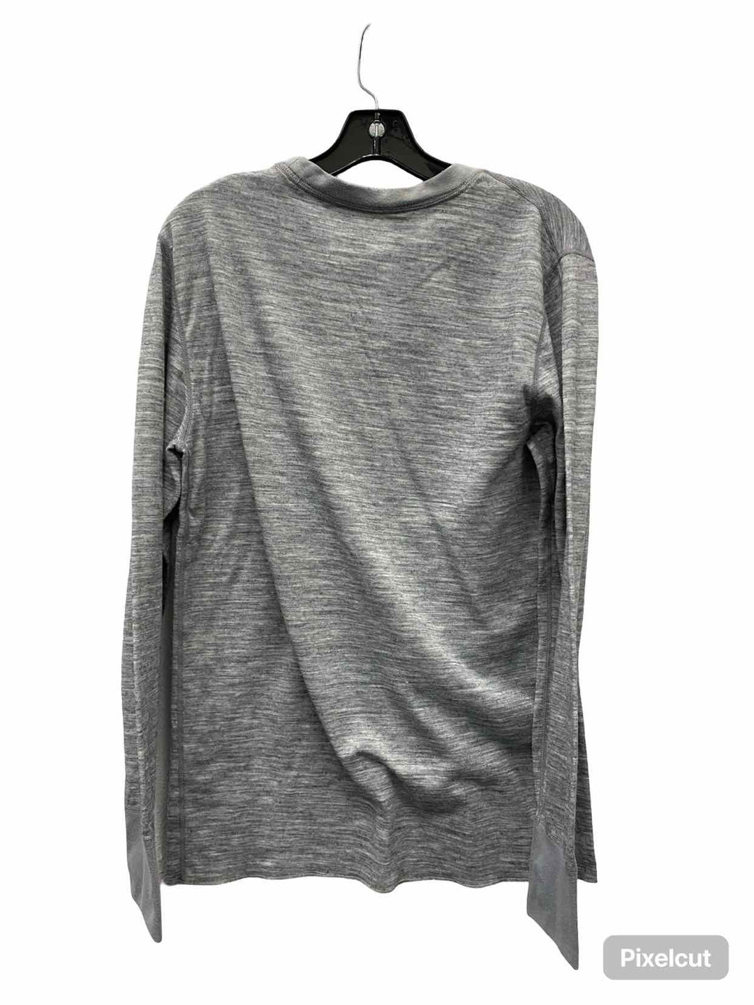 Terramar Size L Gray Long Sleeve Shirts