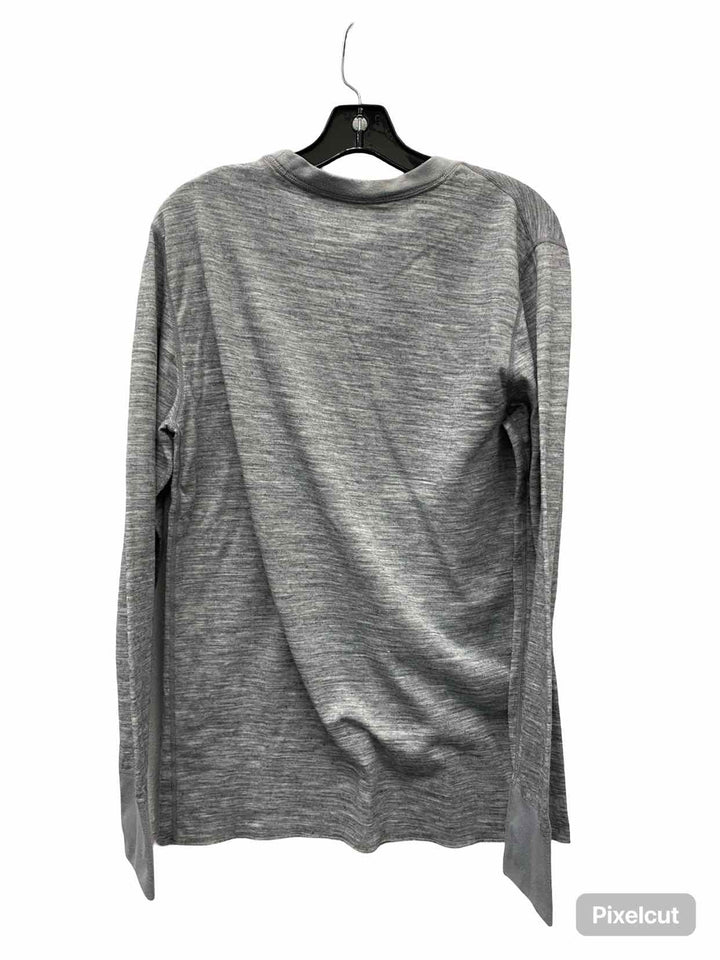 Terramar Size L Gray Long Sleeve Shirts