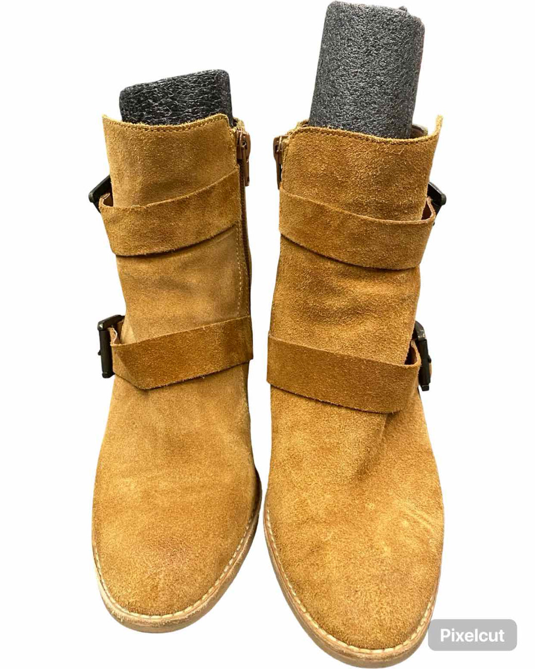 Jeffrey Campbell Shoe Size 8.5 Brown Suede France Boots(Ankle)