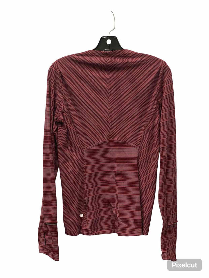 Lululemon Size 8 Purple Athletic Long Sleeve