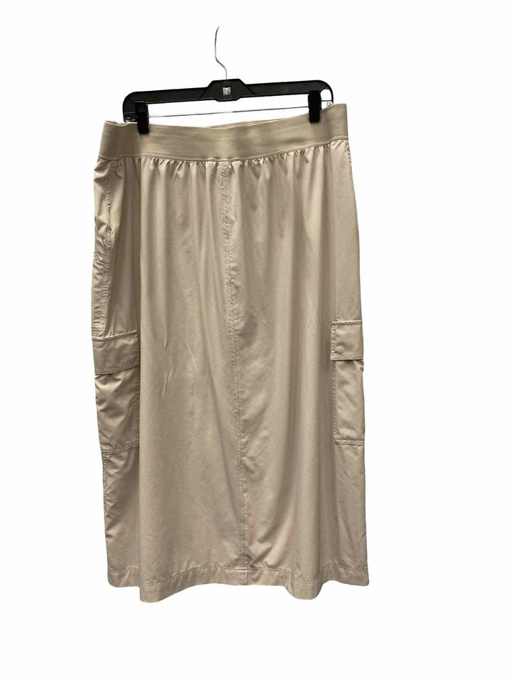 Athleta Size 16 Beige Skirt