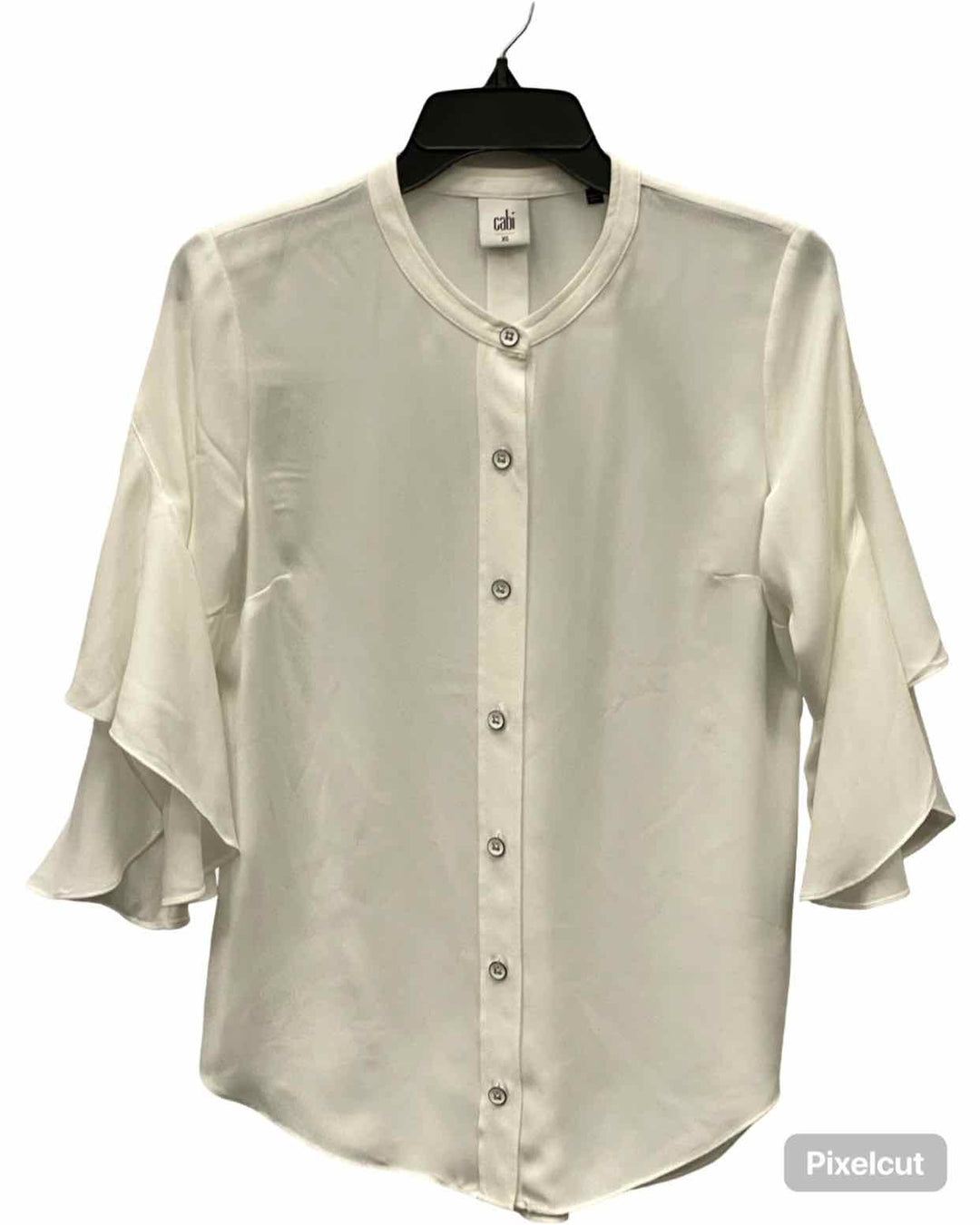 Cabi Size XS White Button Up Long Sleeve Shirts