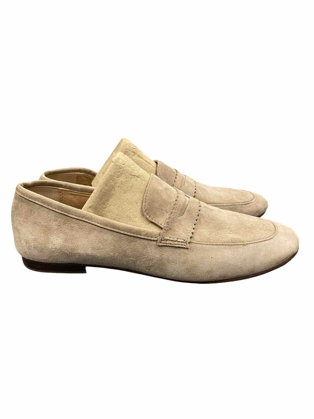 J Jill Shoe Size 8.5 Beige Suede Loafers