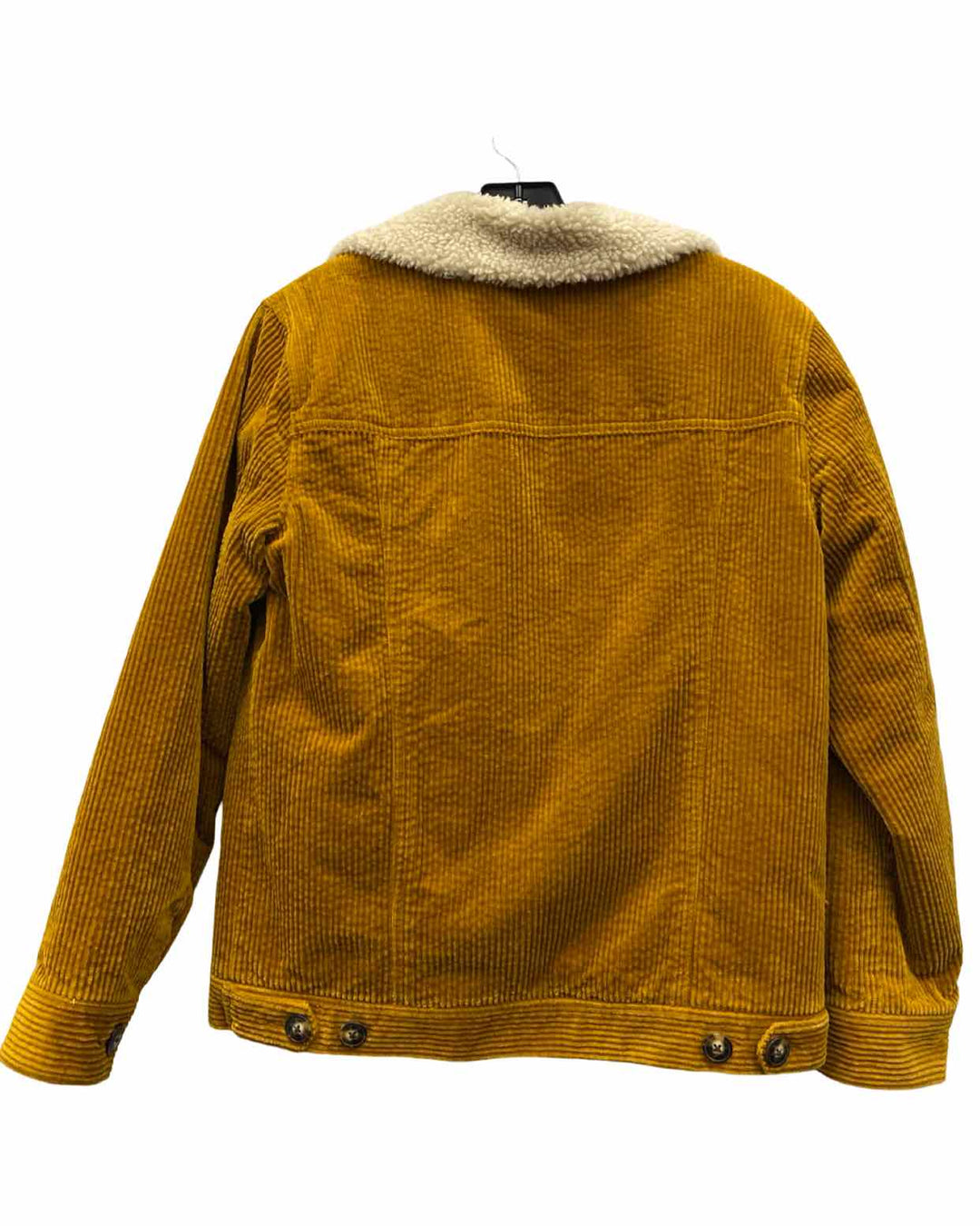MadeWell Size XS Mustard Yellow Corduroy Coat(short)