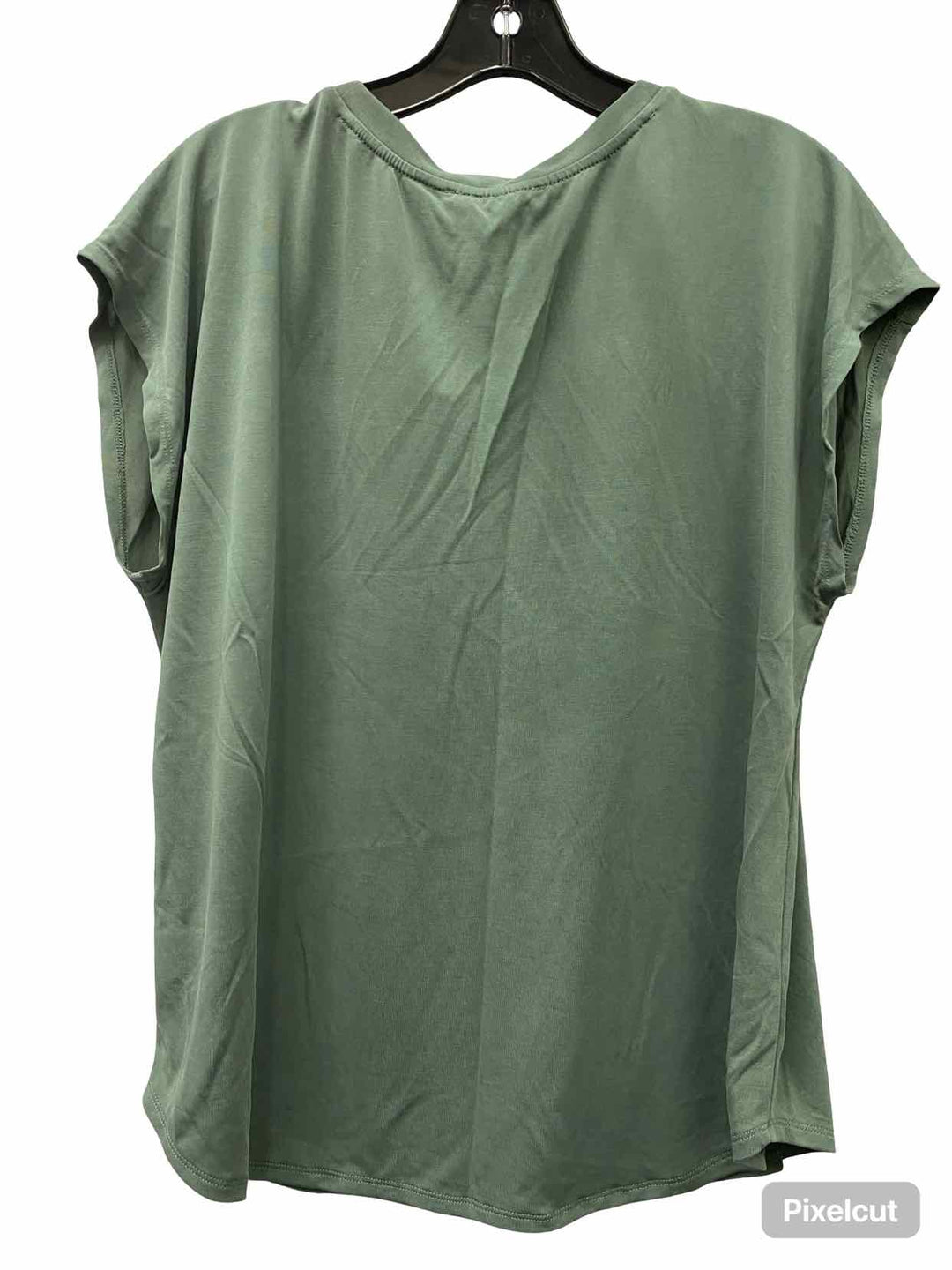 Double Zero Size L Green Short Sleeve Shirts