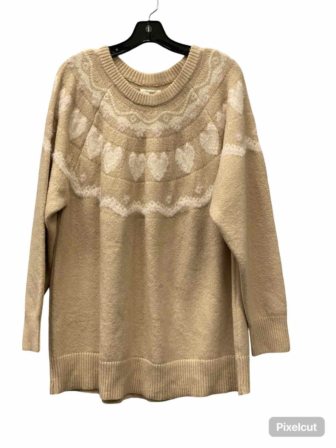 Maurices Size 2X Tan Sweater