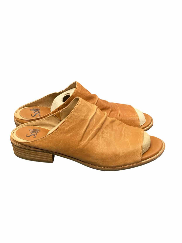 Sofft Shoe Size 9 Brown Leather Sandals