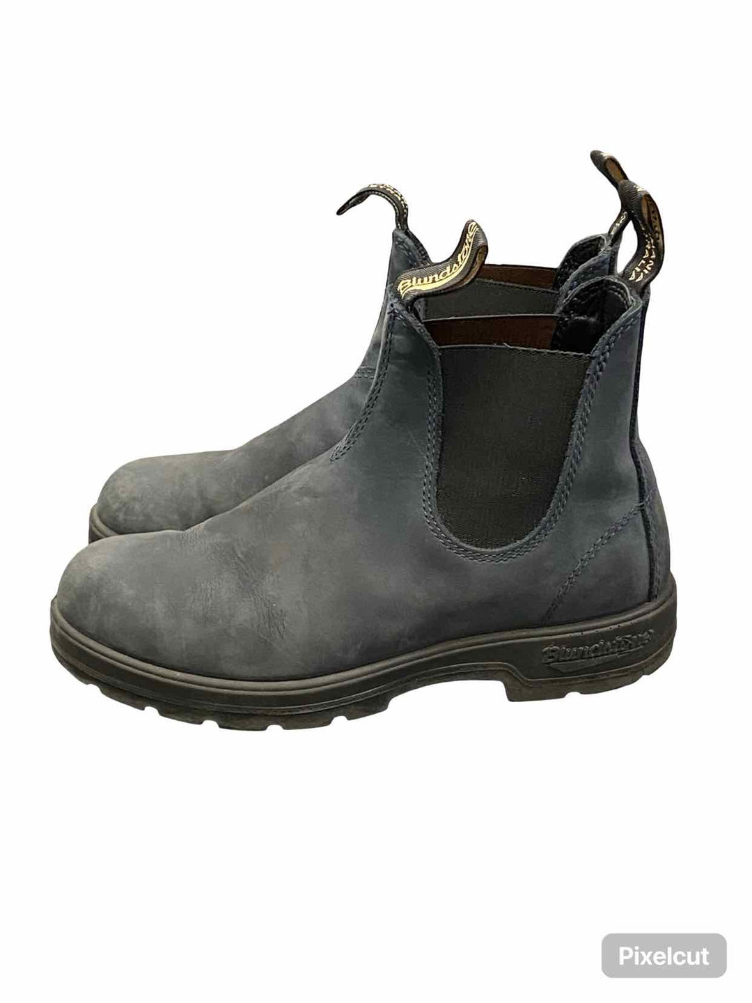 Blundstone Shoe Size 7 Blue Leather Classic Chelsea Boots(Ankle)