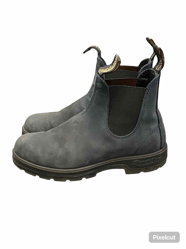 Blundstone Shoe Size 7 Blue Leather Classic Chelsea Boots(Ankle)