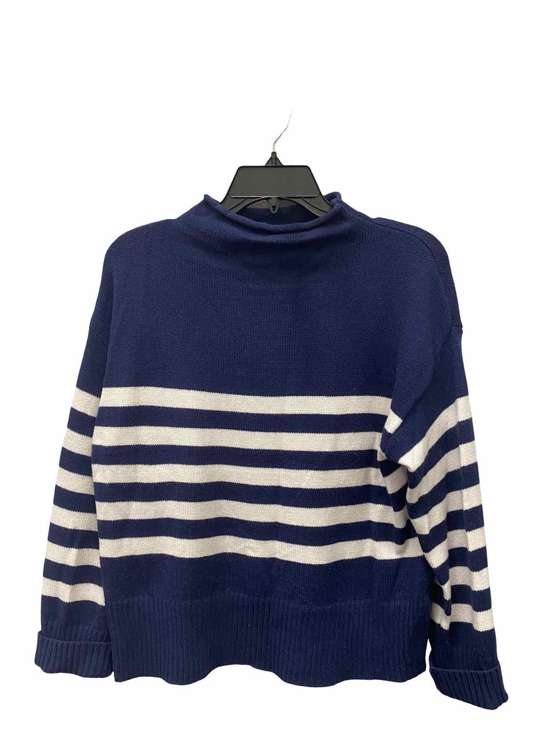 Truth Size S Blue White Striped Sweater