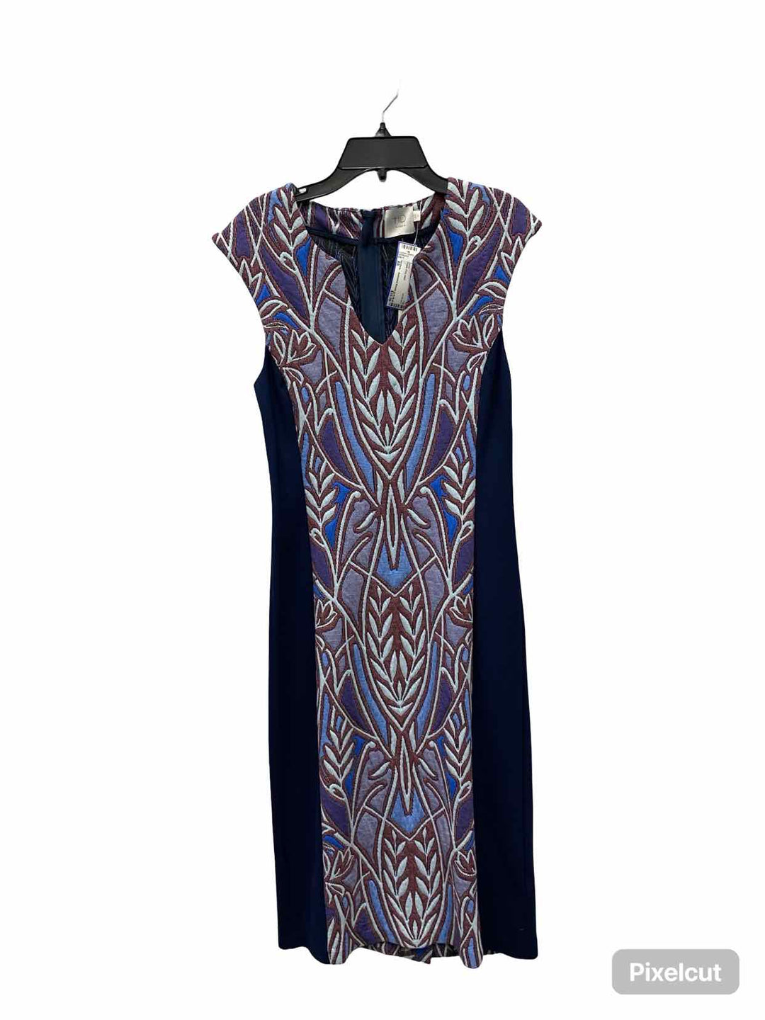 HD Paris Size XS Purple Print Dress