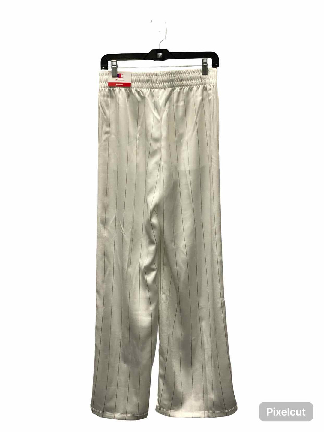 Champion Size S White Pink Pinstripe NWT Athletic Pants