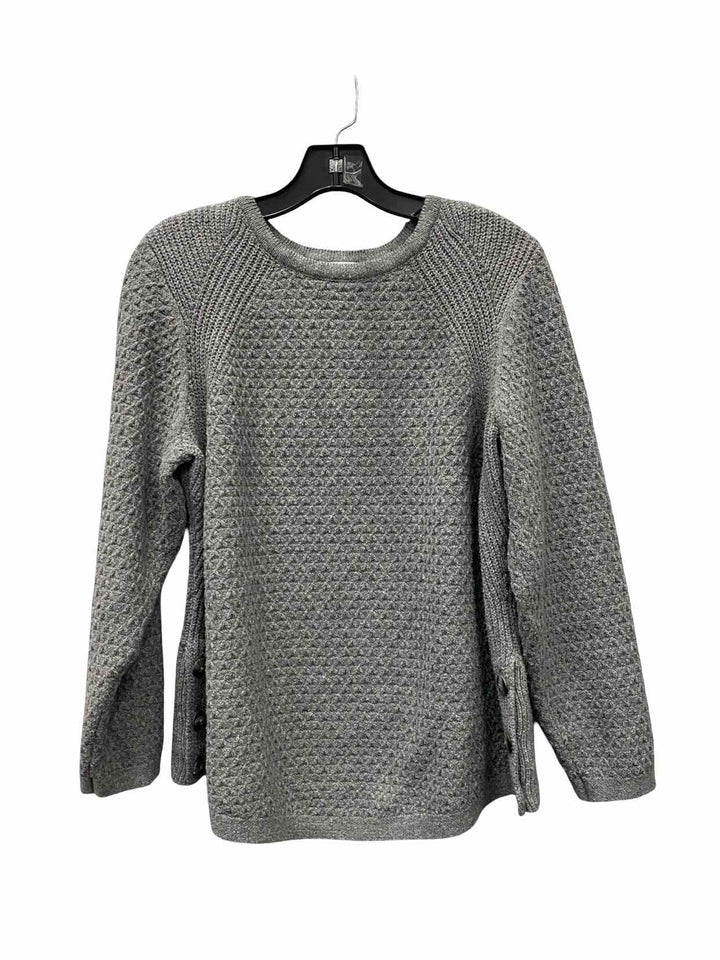 J Jill Size LP Gray Sweater