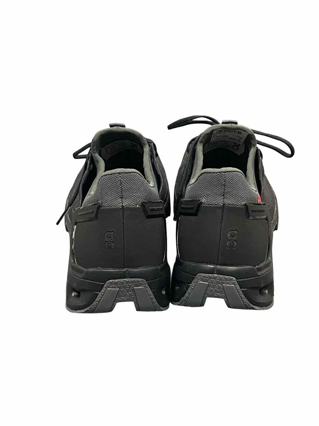 On Cloud Shoe Size 9.5 Black Cloudventure Peak Sneakers