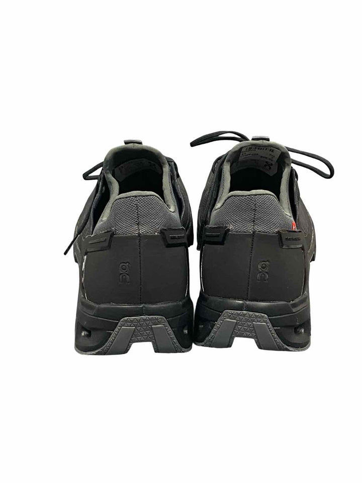 On Cloud Shoe Size 9.5 Black Cloudventure Peak Sneakers