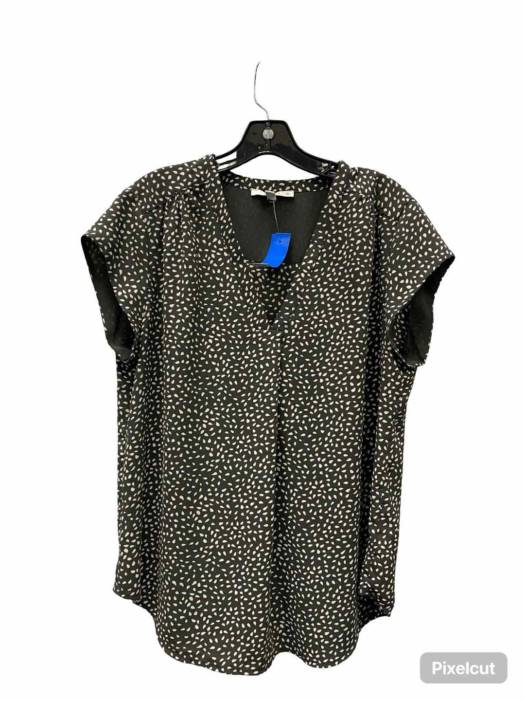 fun2fun Size XL Gray Print Short Sleeve Shirts