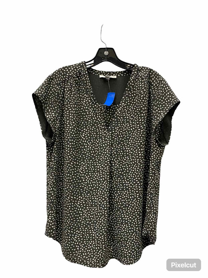 fun2fun Size XL Gray Print Short Sleeve Shirts
