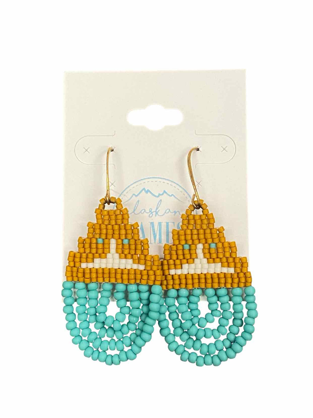 Ruby Rouser Brown Earrings