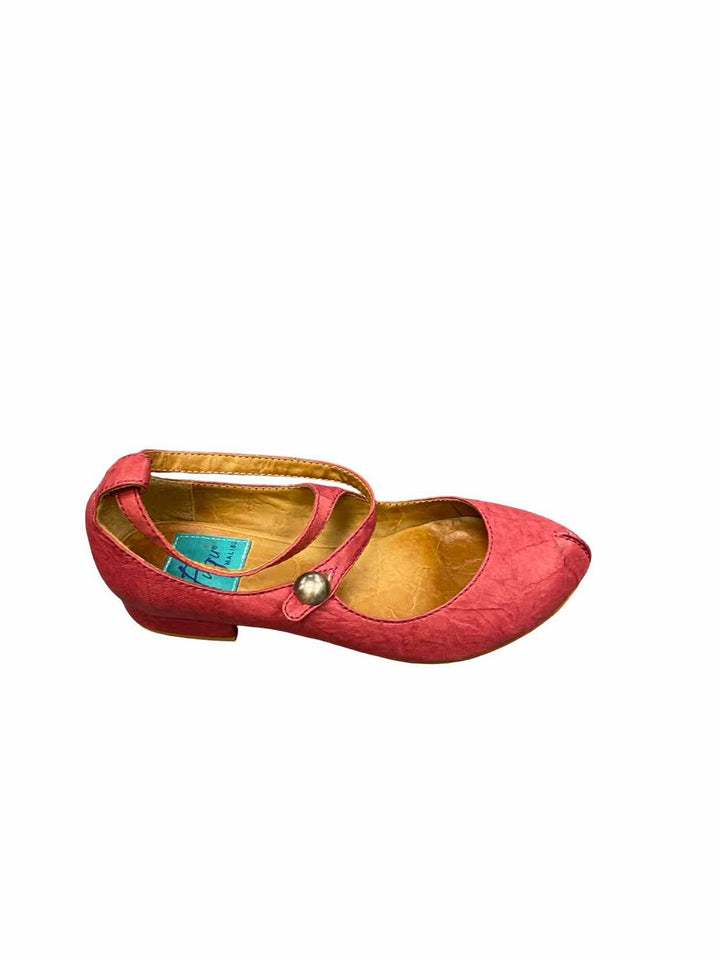 Fugu Malibu Shoe Size 7.5 Pink Leather Flats