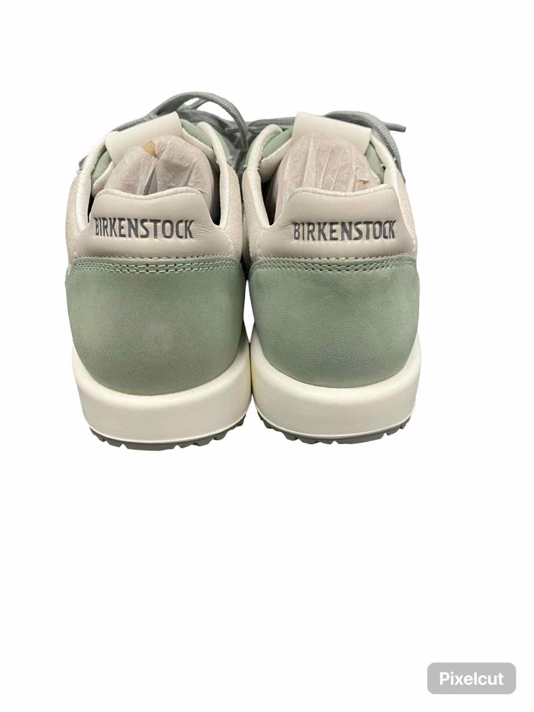 Birkenstock Shoe Size 38 Sage/Antique White Leather Honnef City Sneakers