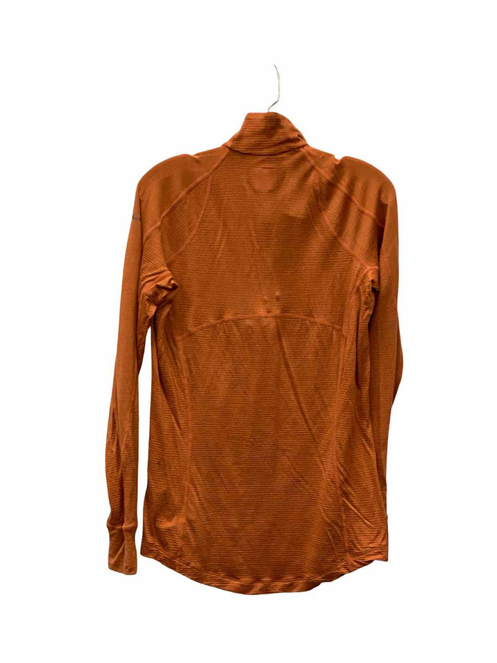 Icebreaker Size L Orange Athletic Long Sleeve