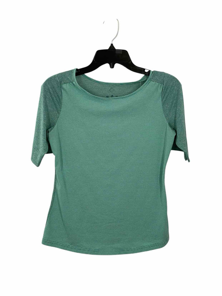 PrAna Size S Teal Short Sleeve Shirts