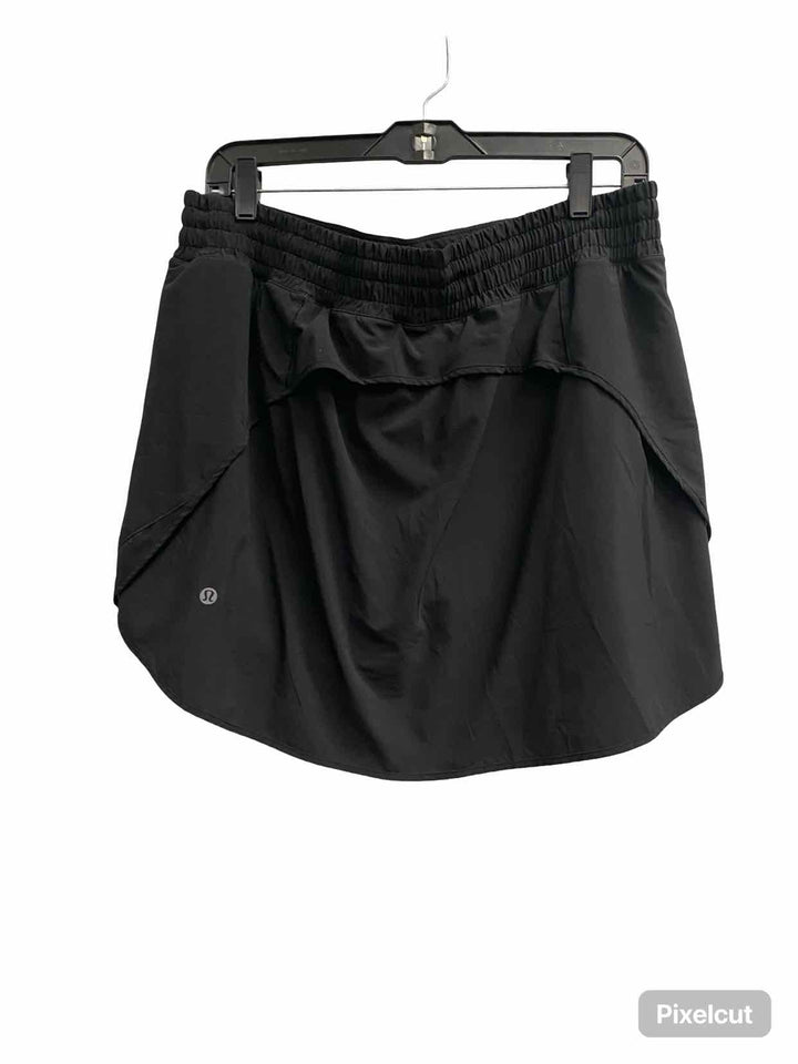 Lululemon Size 14 Black Athletic Shorts