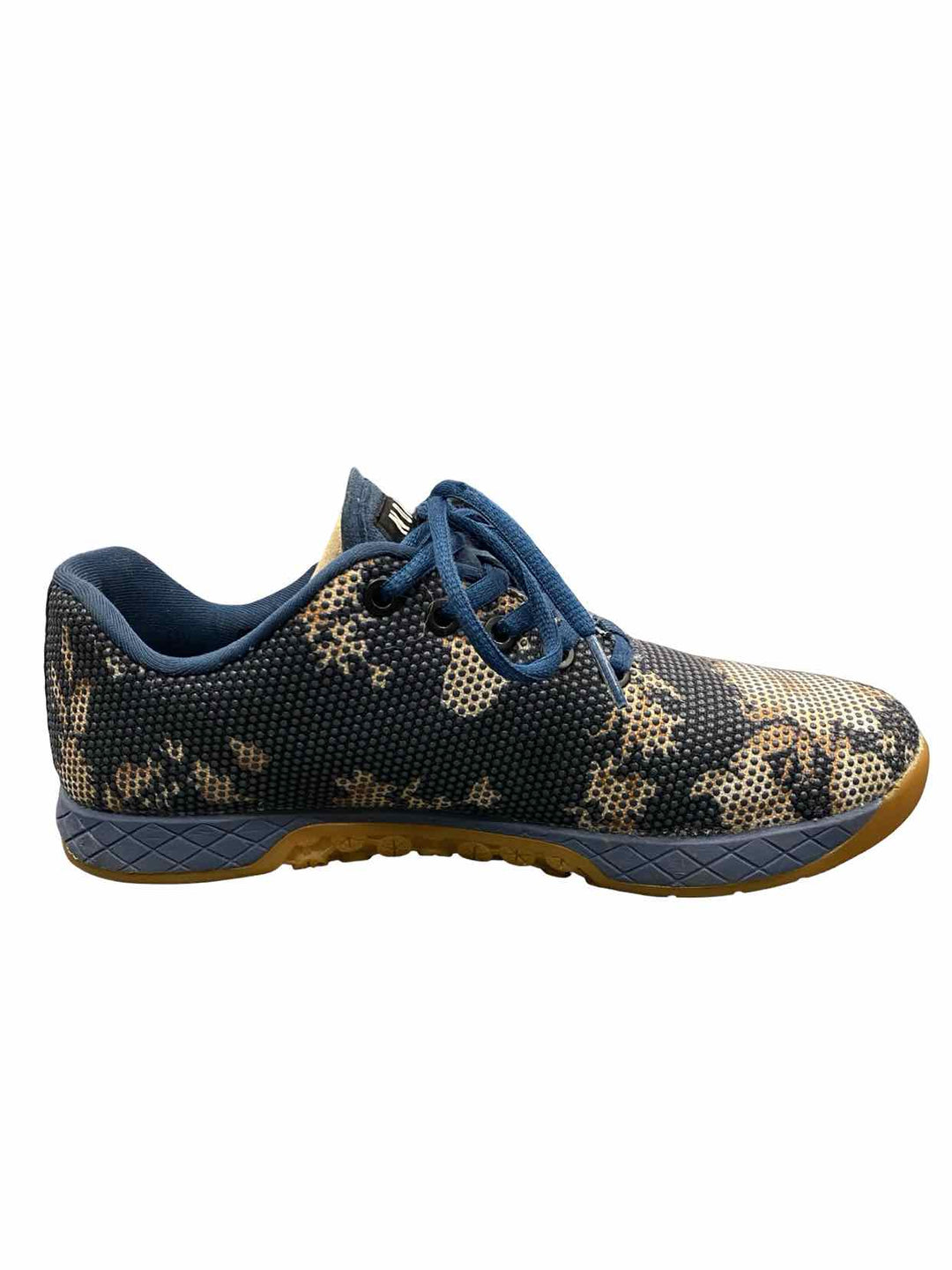 NO BULL Shoe Size 8 Navy Floral Sneakers