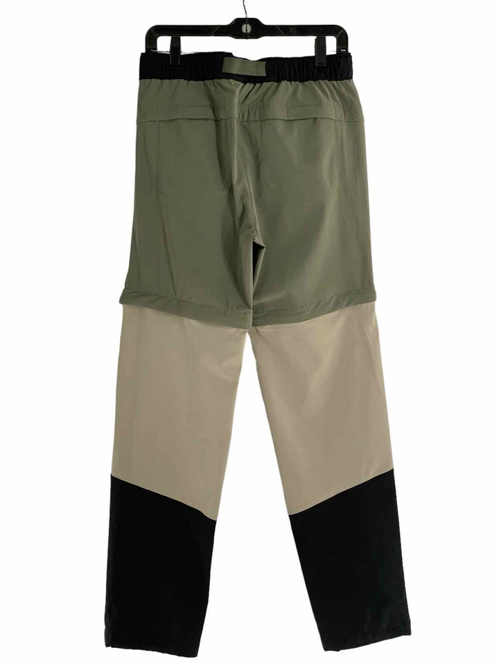 Eddie Bauer Size 8 Green Beige & Black Pants