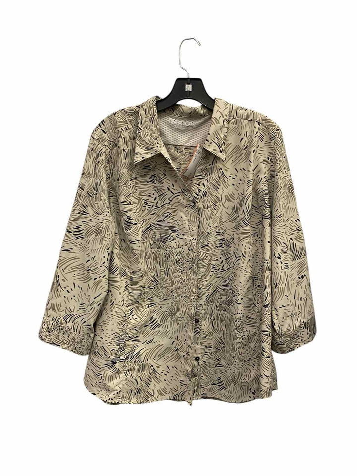 Royal Robbins Size 2X Tan Long Sleeve Shirts