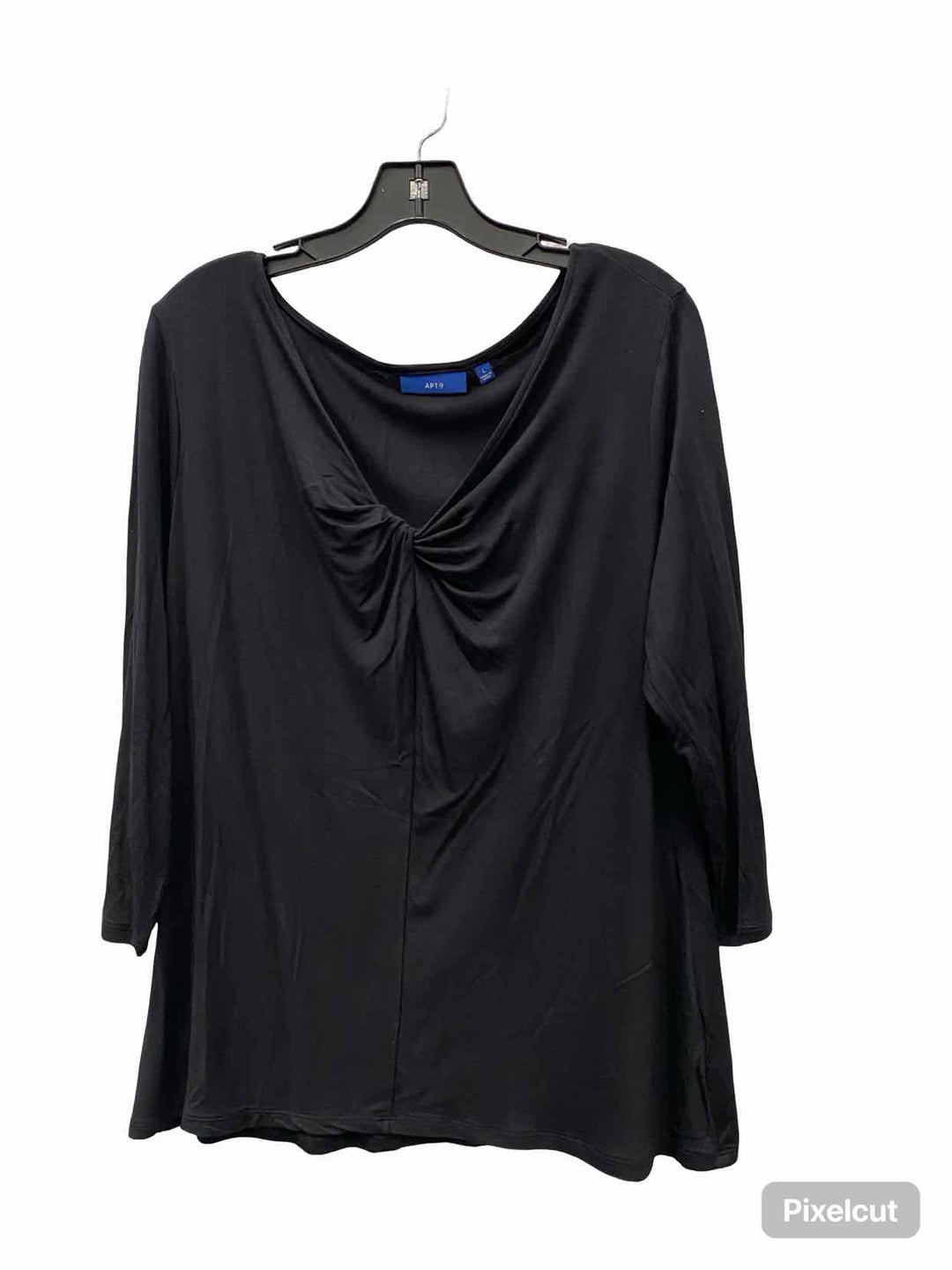 Apt. 9 Size L Black Long Sleeve Shirts
