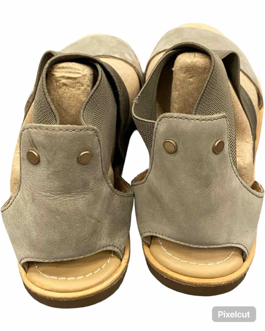 Sorel Shoe Size 9 Olive Leather Ella III Sandals