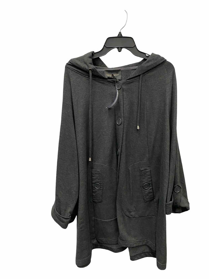 Christian Siriano Size 2X Gray Jacket