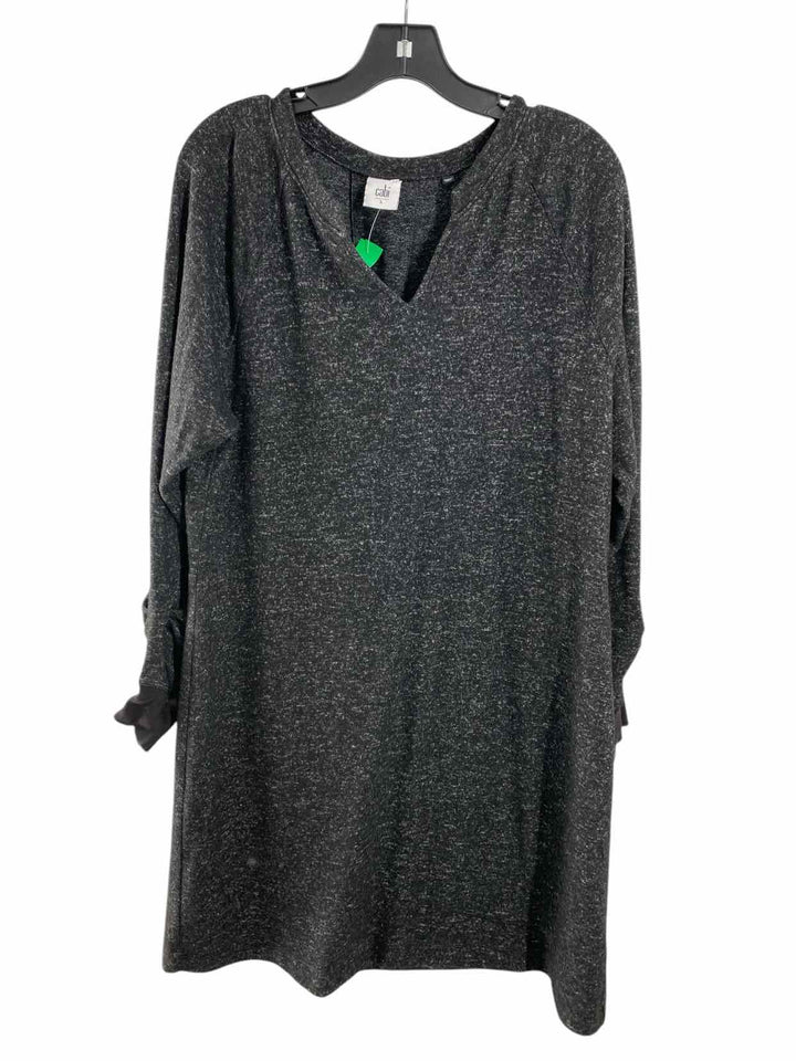 Cabi Size L Gray/Black Dress