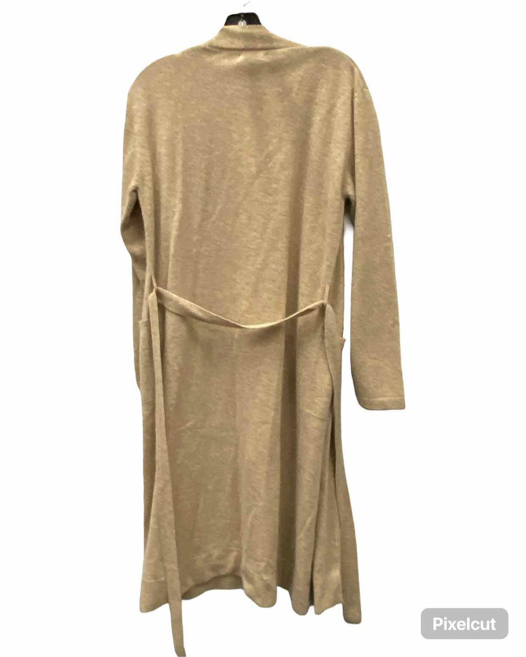 Quince Size L Tan 100% cashmere Sweater
