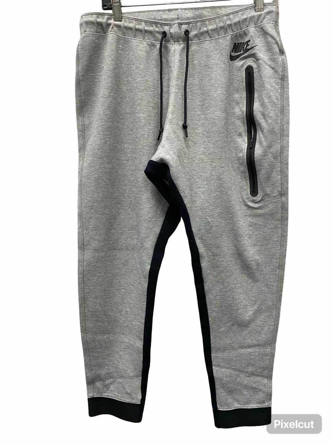 Nike Size L Grey Black Athletic Pants