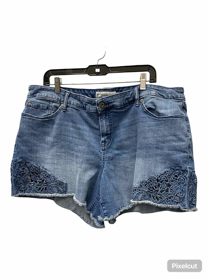 Torrid Size 22 Blue Denim Shorts