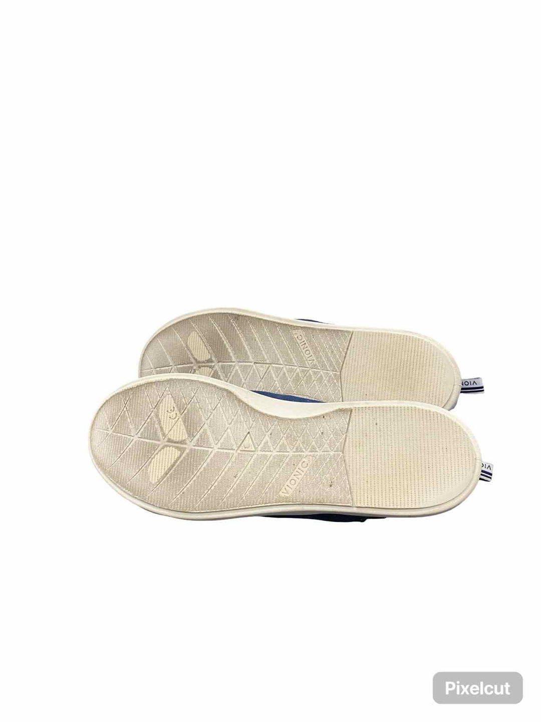 Vionic Shoe Size 9.5 Navy Canvas Sneakers