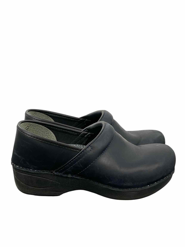 Dansko Shoe Size 37 Navy Leather Loafers