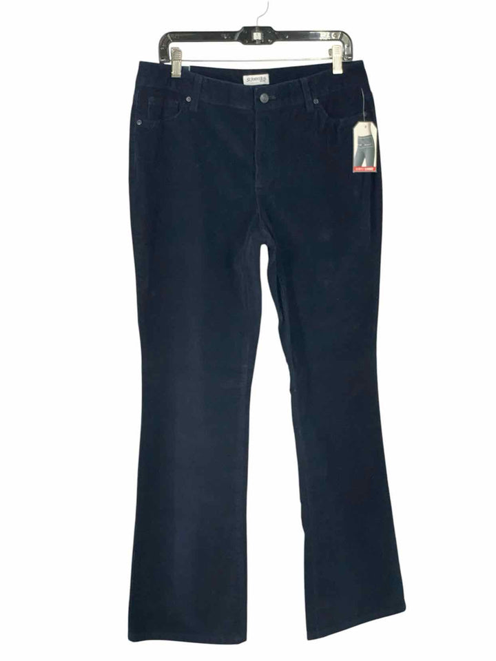St John's Bay Size 14 Navy Corduroy NWT Jeans