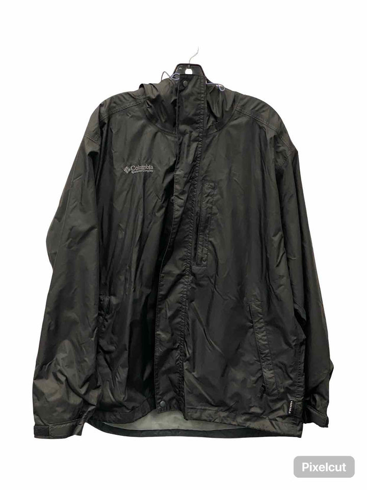 Columbia Size L Black Jacket (Outdoor)