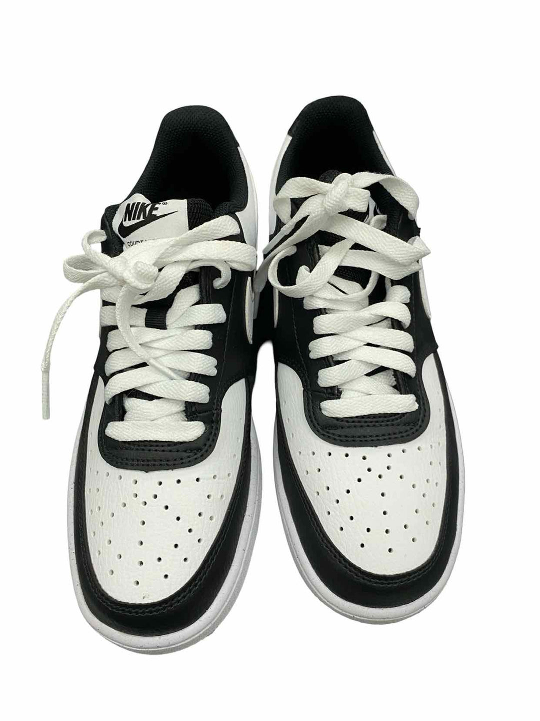 Nike Shoe Size 8 Black White Court Vision Low Next Nature NWT Sneakers