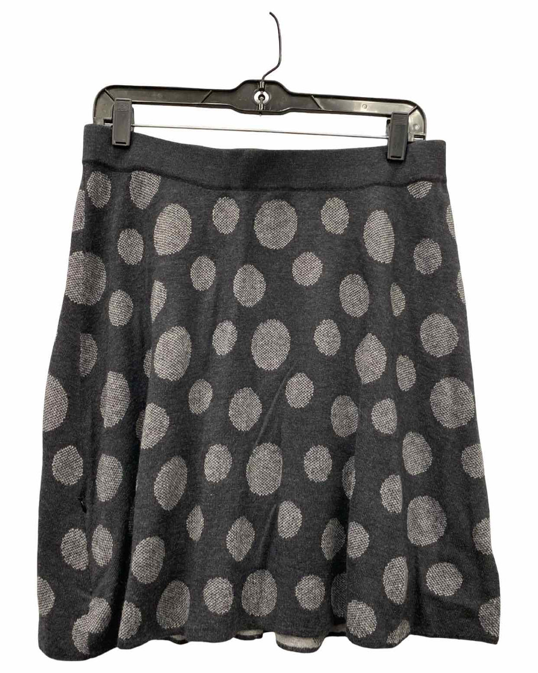 Krimson Klover Size M Dark Grey Dots Skirt